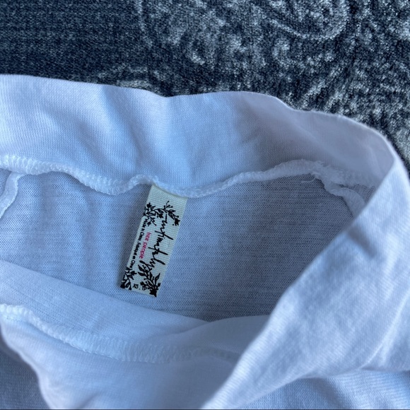 Free People Muscle Beach Bodysuit in White Size XS - Picture 6 of 10